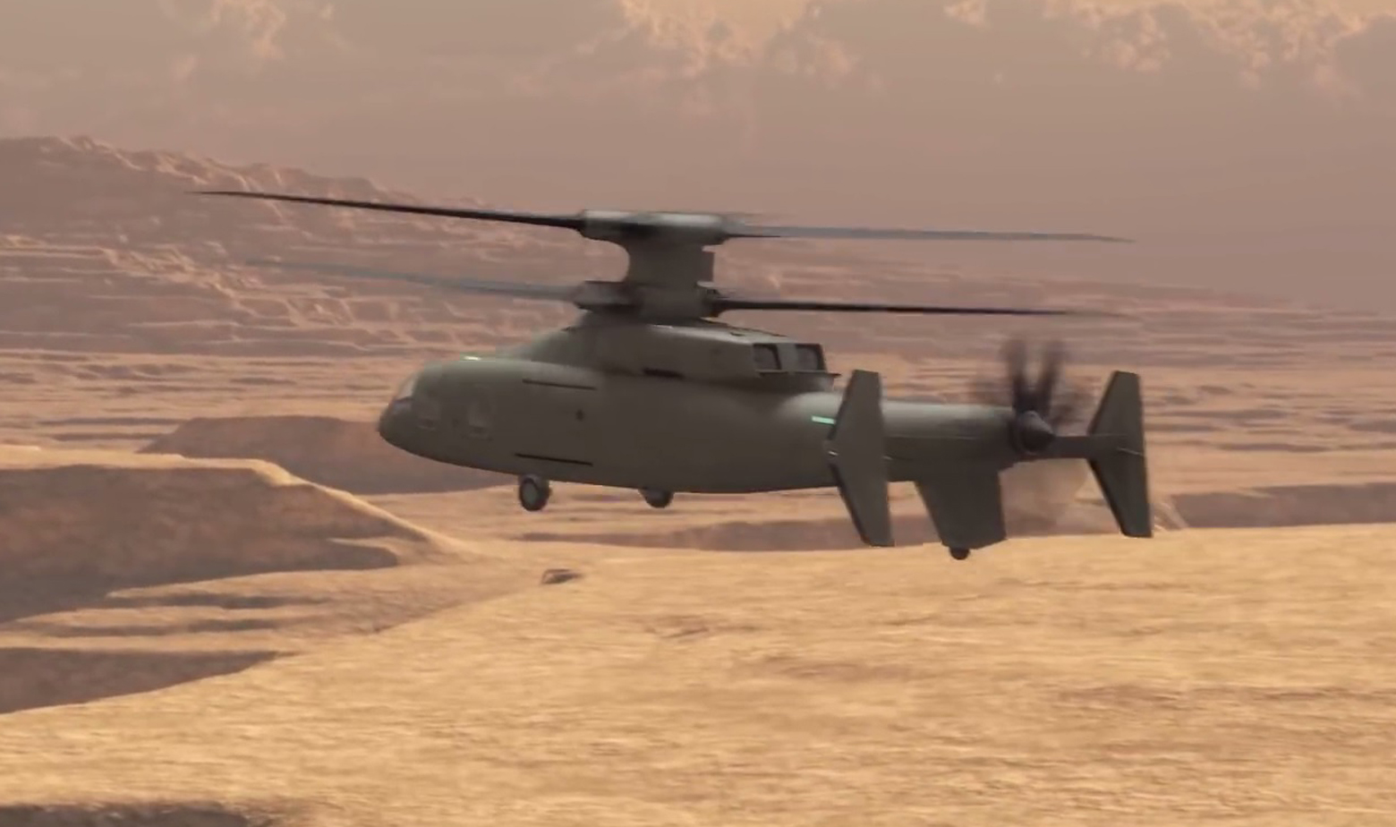 Ilustracija novog Sikorsky Boeing helikoptera