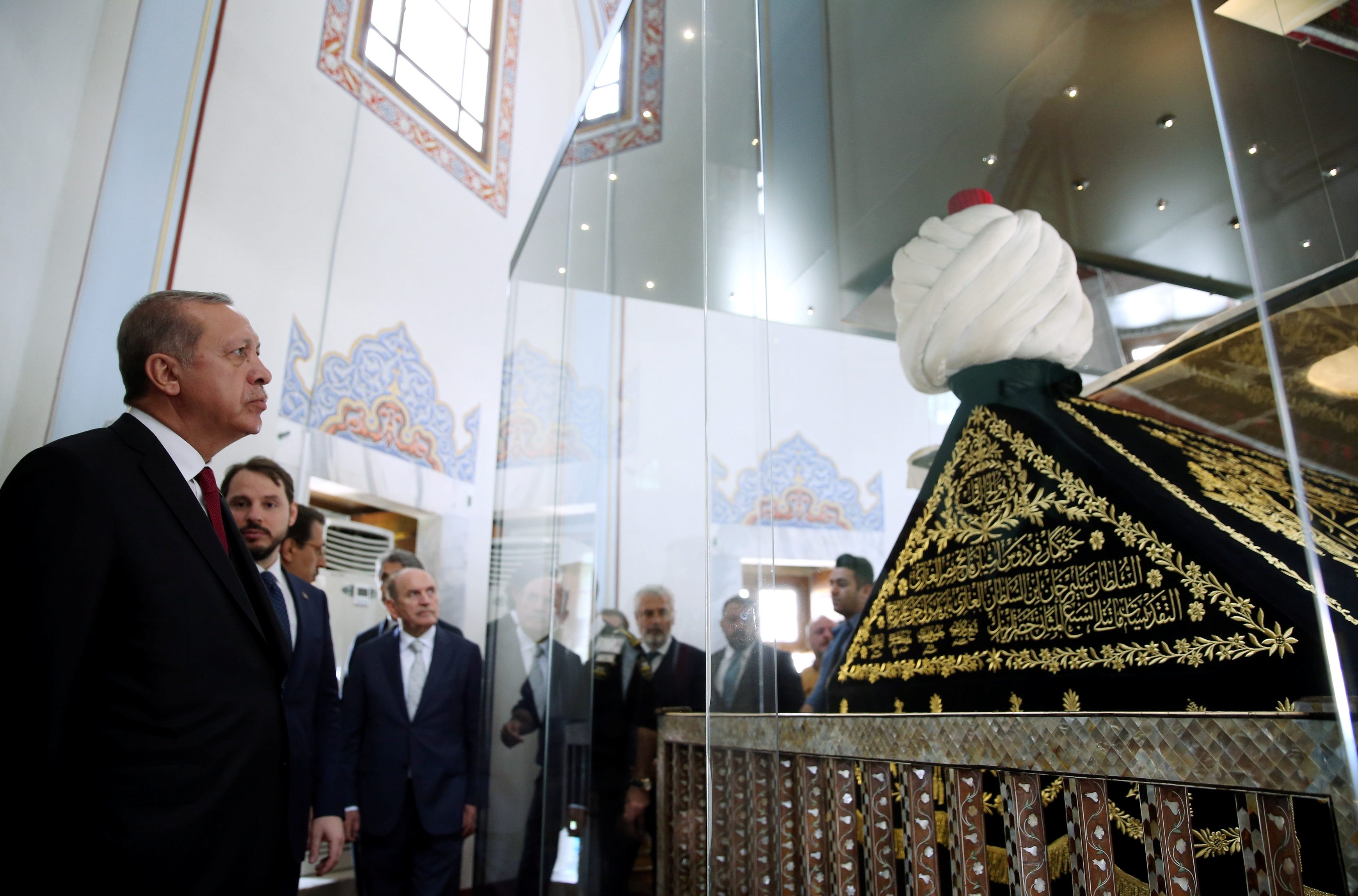 Turski predsjenik Recep Tayyip Erdogan posjetio je grobnicu turskog sultana Mehmeda II 'Osvajača'