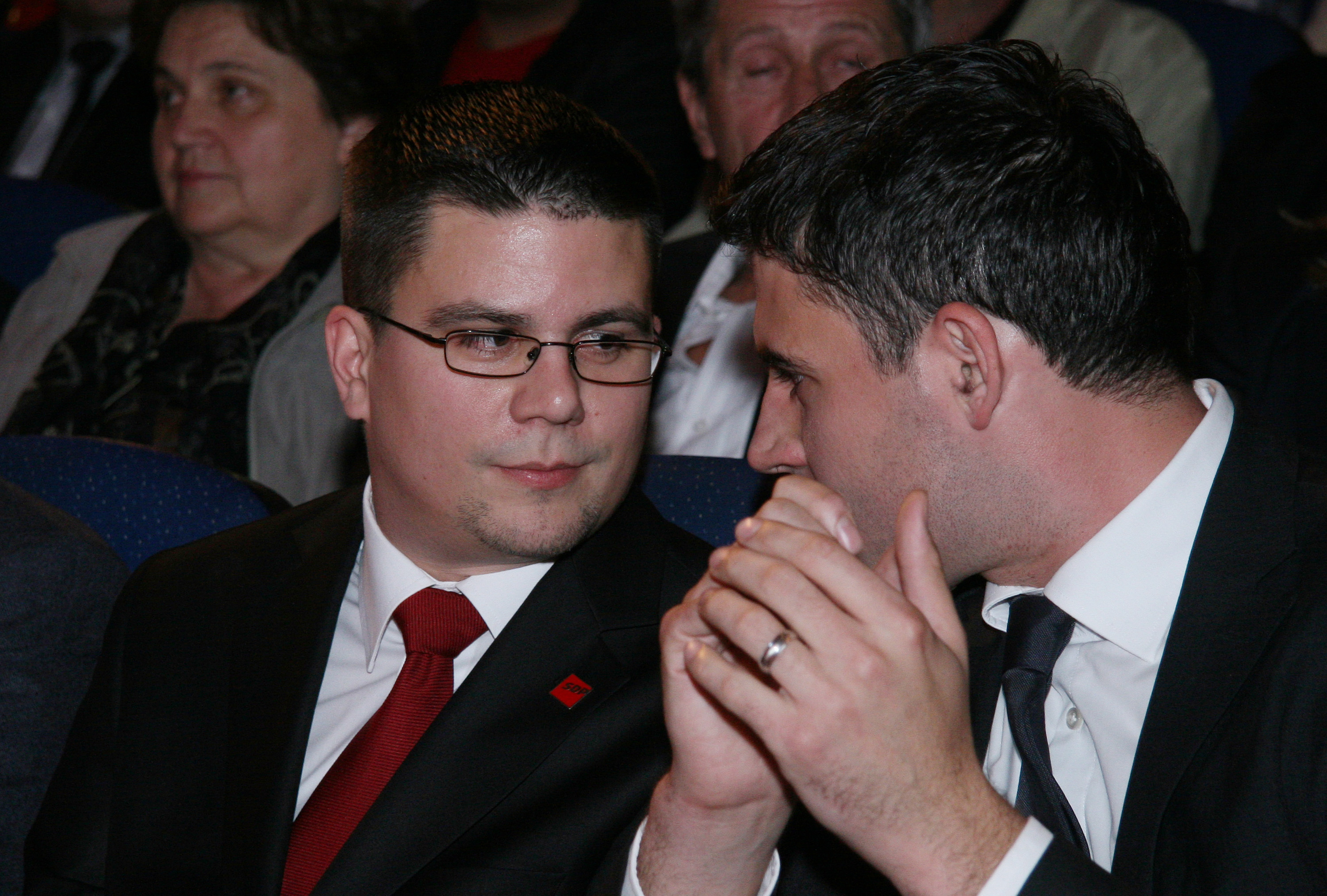 Domagoj Hajduković i Davor Bernardić