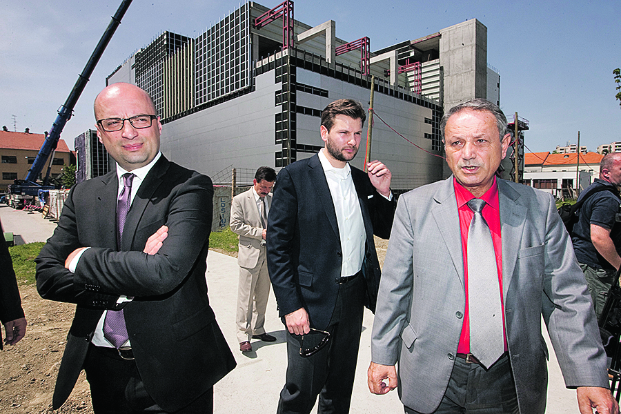 Na fotografiji: Ivan Todorić, Davor Bošnjaković i Željko Sabo