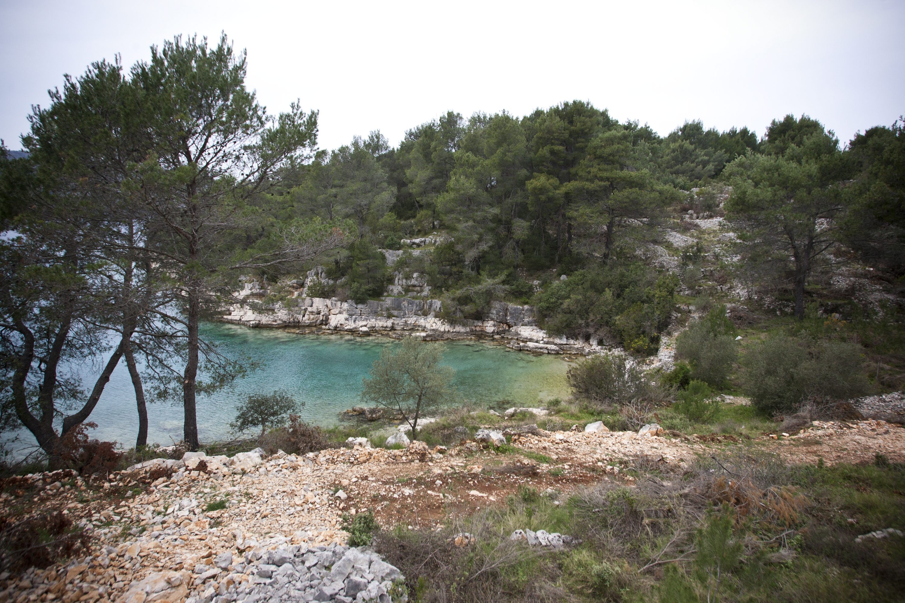 Uvala Brizenica na Hvaru, mjesto gradnje kompleksa Four Seasons