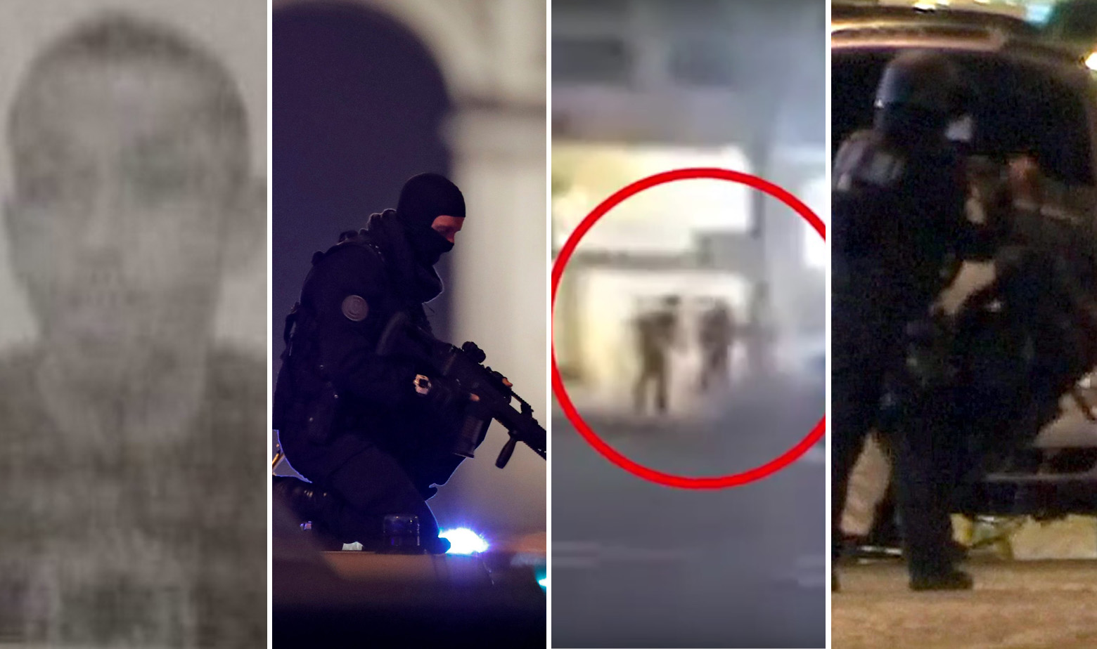 Lijevo, muškarac osumnjičen za ubojstvo policajca u Parizu 