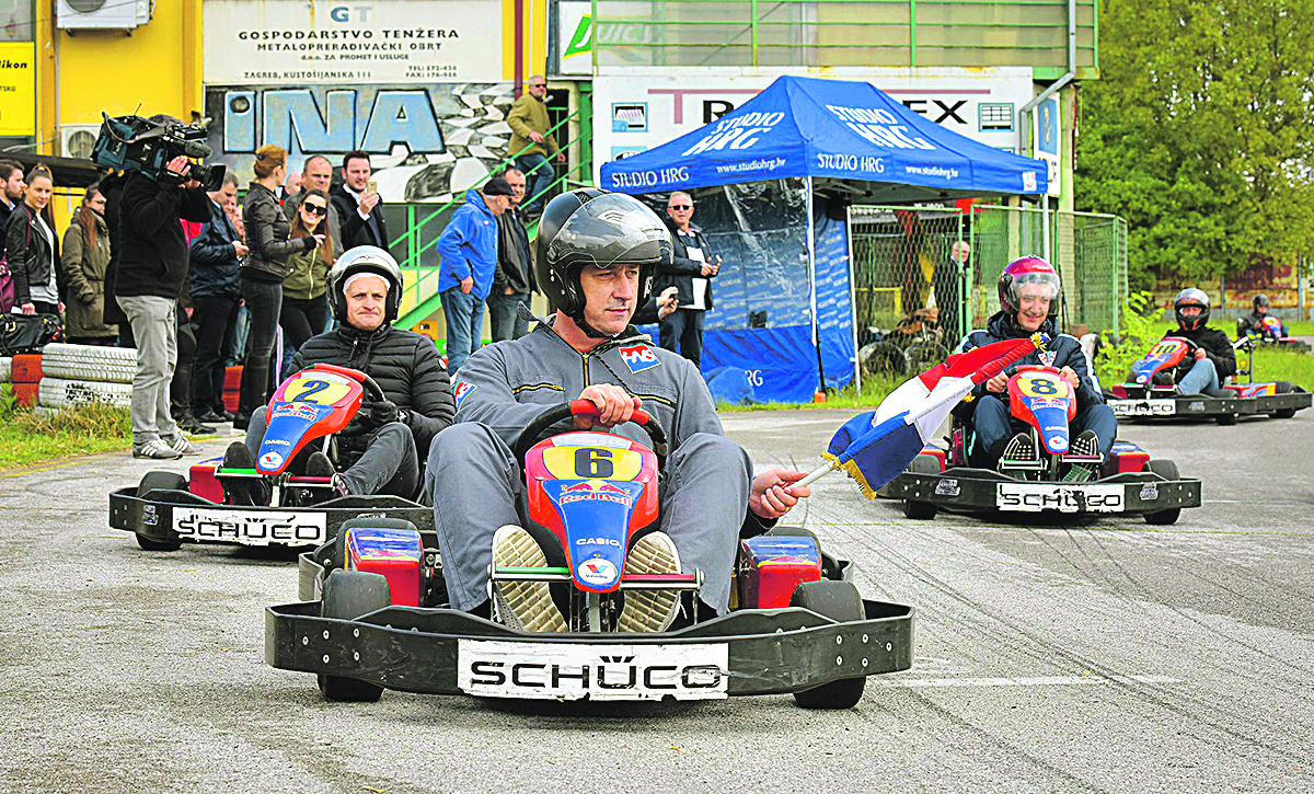 Na fotografiji: pobjednik Ivan Vrdoljak