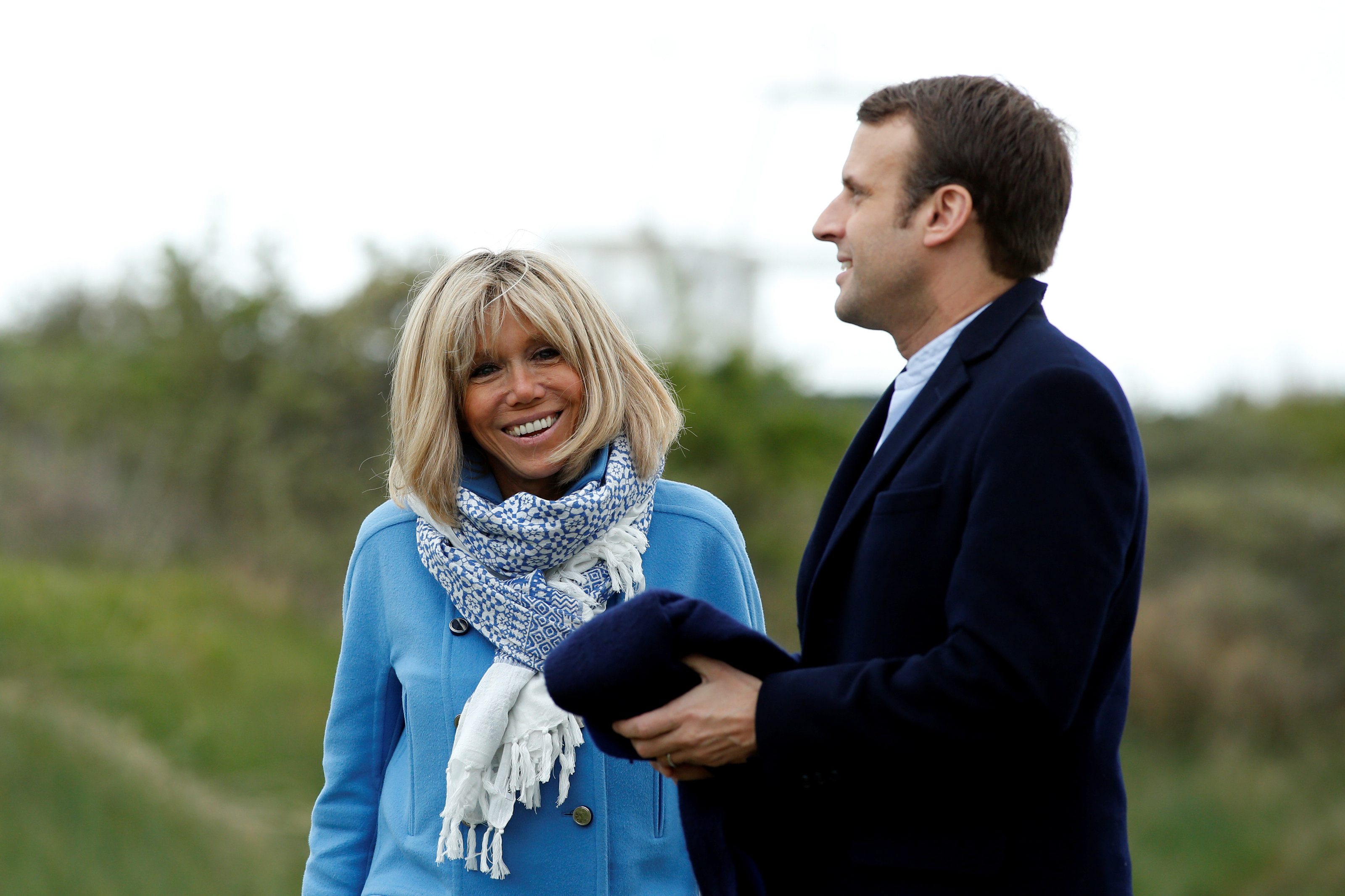 Brigitte i Emmanuel Macron