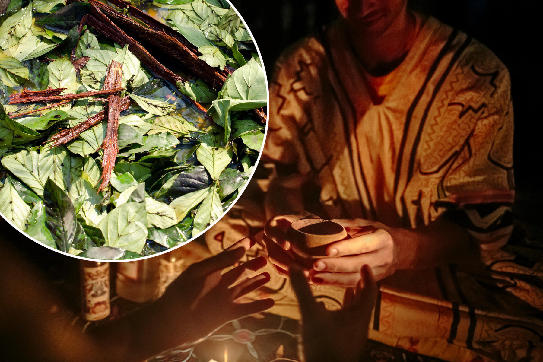 ayahuasca-šaman-ritual