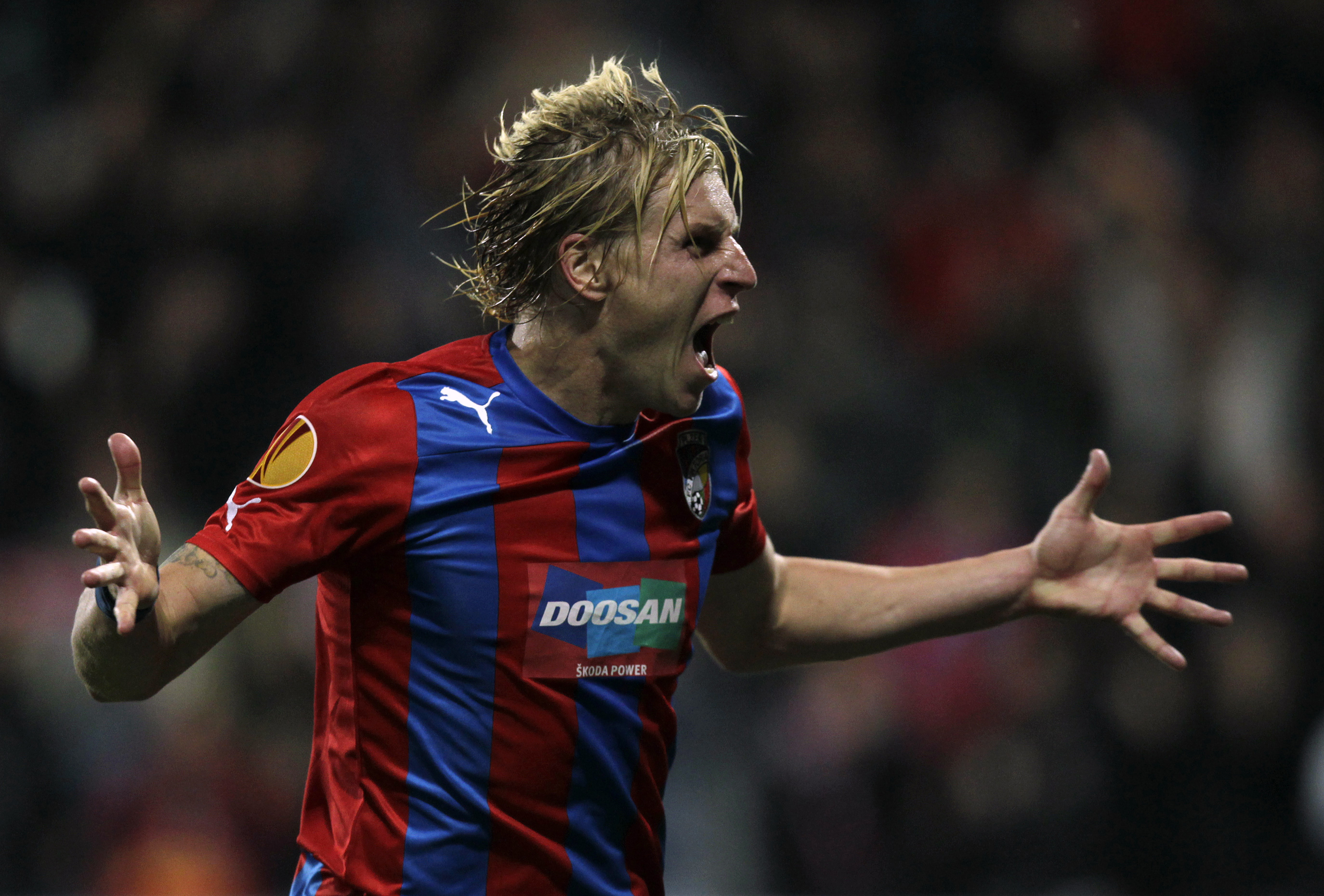 František Rajtoral u dresu Viktorije Plzen