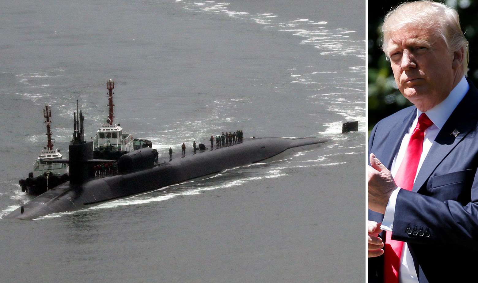 Trump podmornica USS Michigan