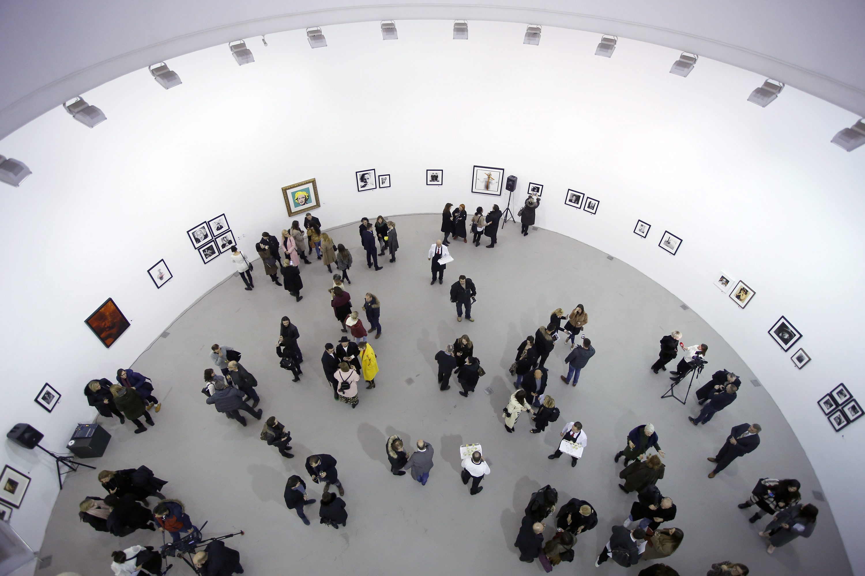 Otvorenje izložbe američkog fotografa Sandra Millera u HDLU