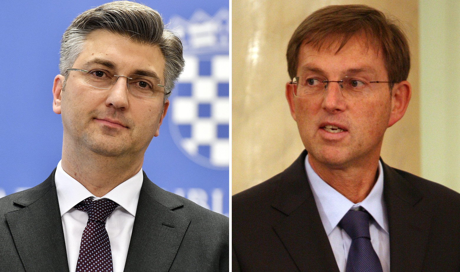 Andrej Plenković i Miro Cerar