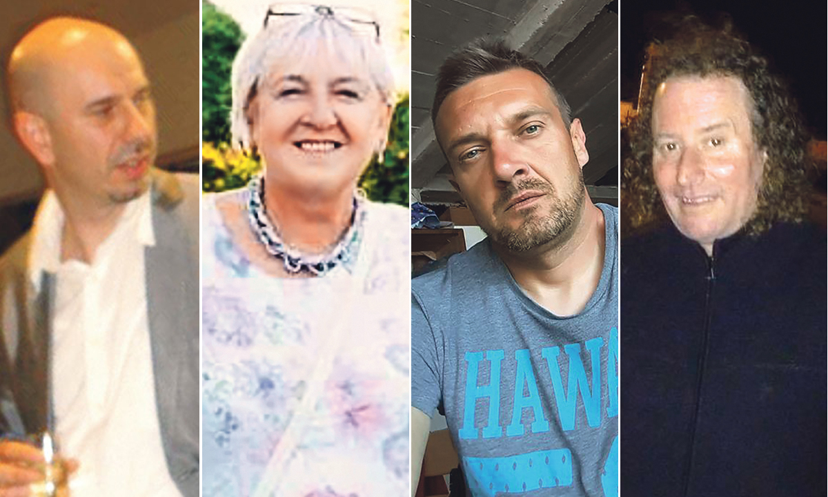 S lijeva na desno: Alen Perišić, Jela Kobaš, Daniel Kobaš, Barry John Bandur 