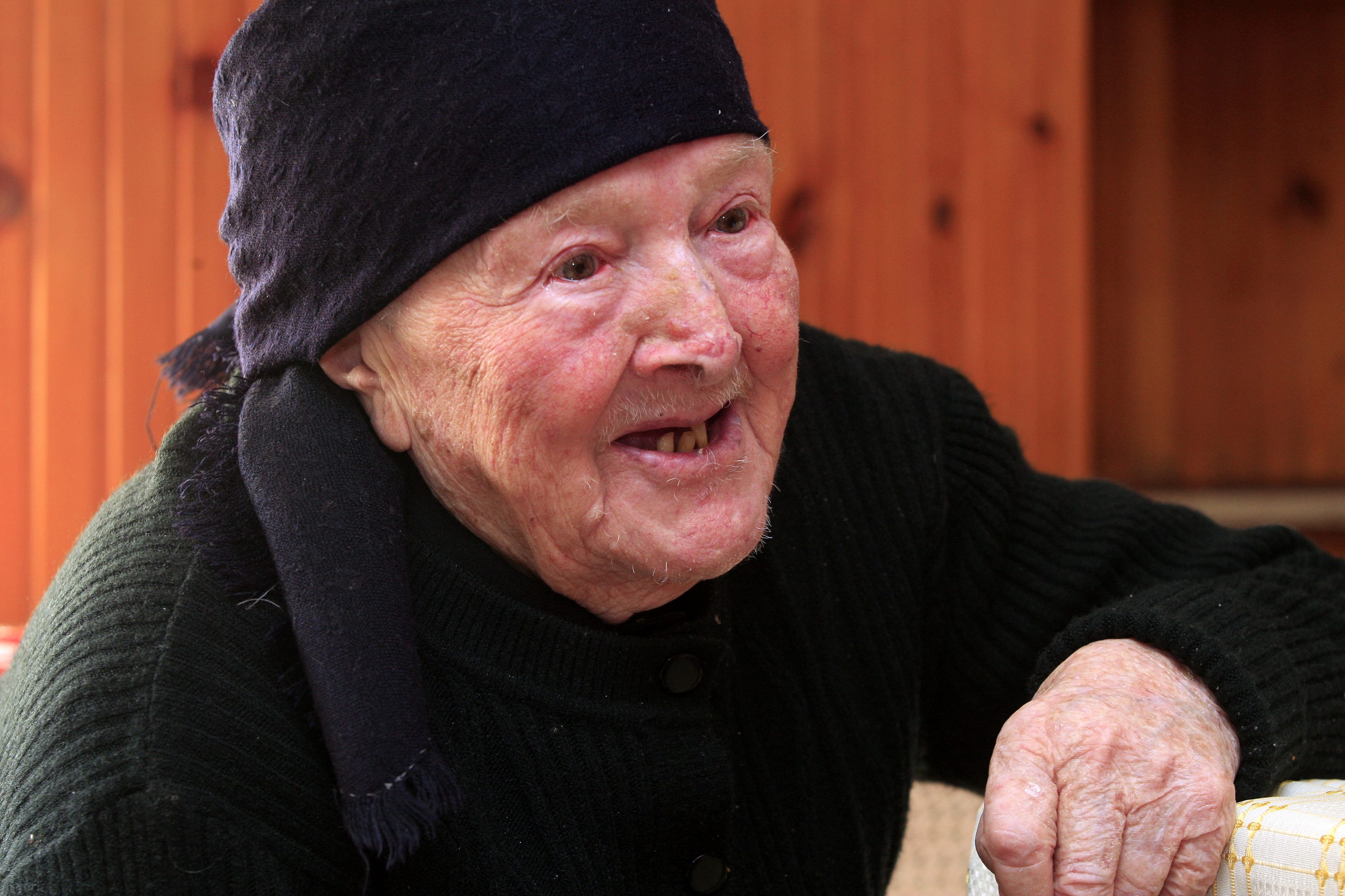 Katarina Pucić 2011. uoči 102. rođendana