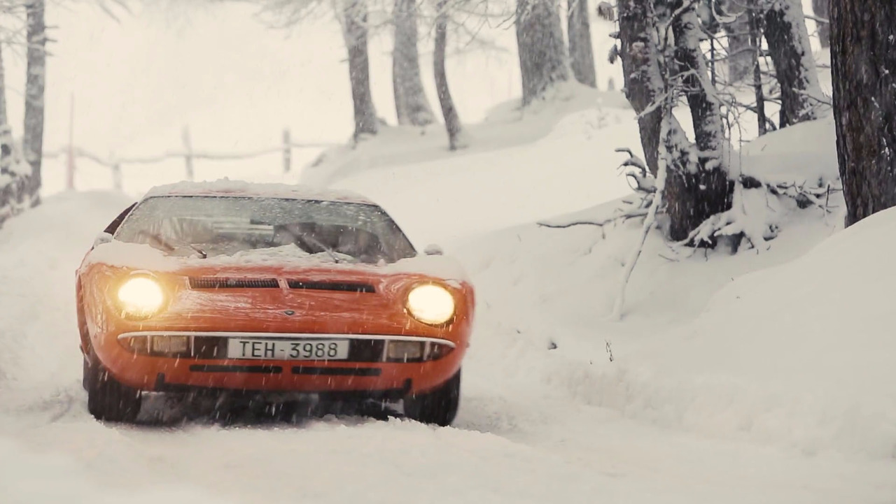 lamborghini-miura-in-snow