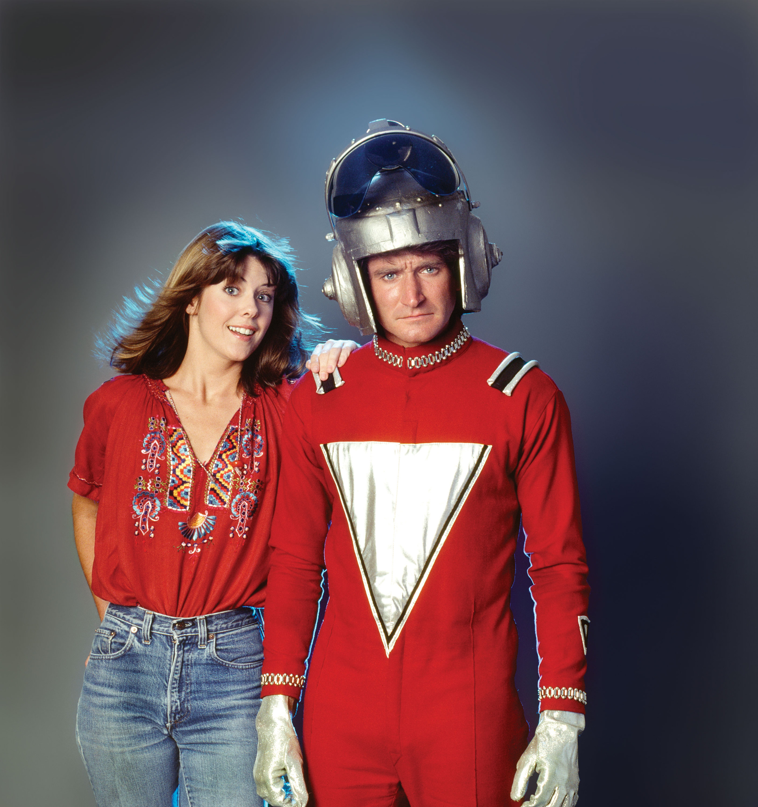 Pam Dawber i Robin Williams kao Mork and Mindy 1979. 