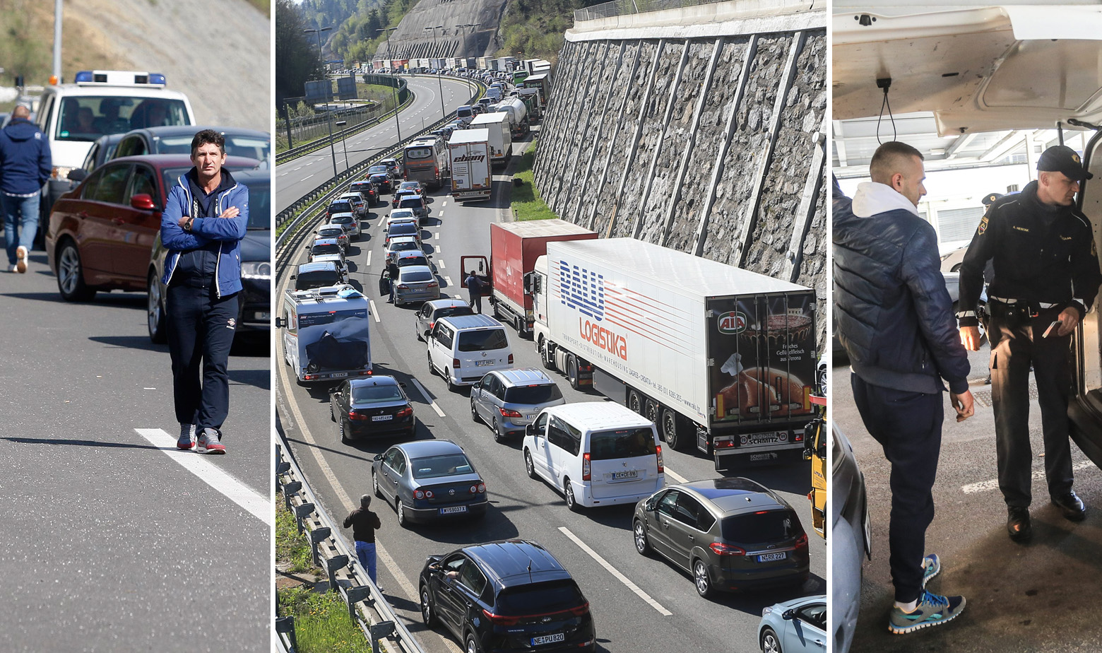 Gužve na graničnim prijelazima Macelj i Bregana