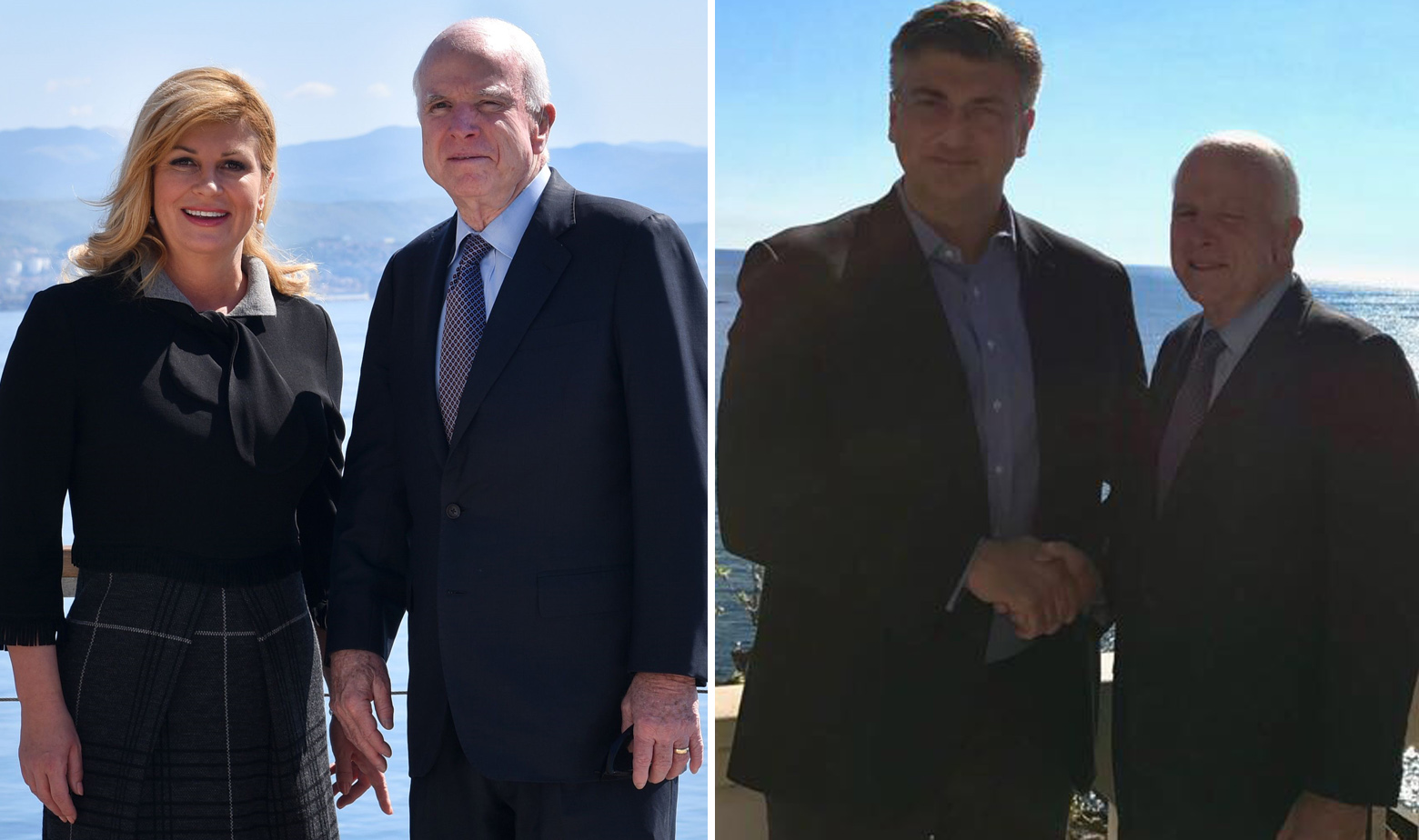 McCain, Plenković i Kolinda