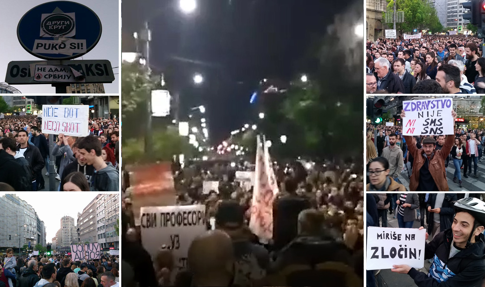 Beograd prosvjedi 9.4.2017. copy