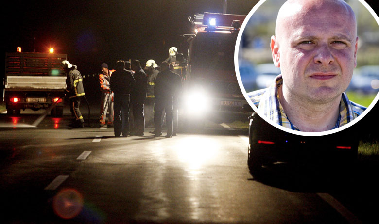 Očevid nakon strašnog sudara kod Bjelovara i sudski vještak Goran Husinec u krugu