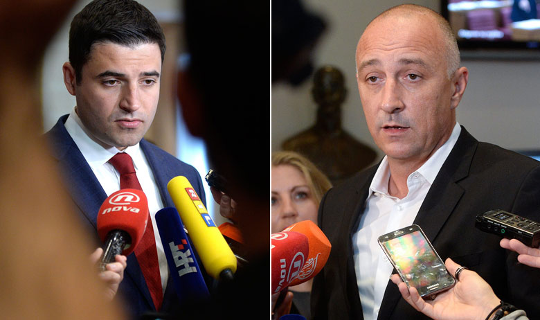 Davor Bernardić i Ivan Vrdoljak