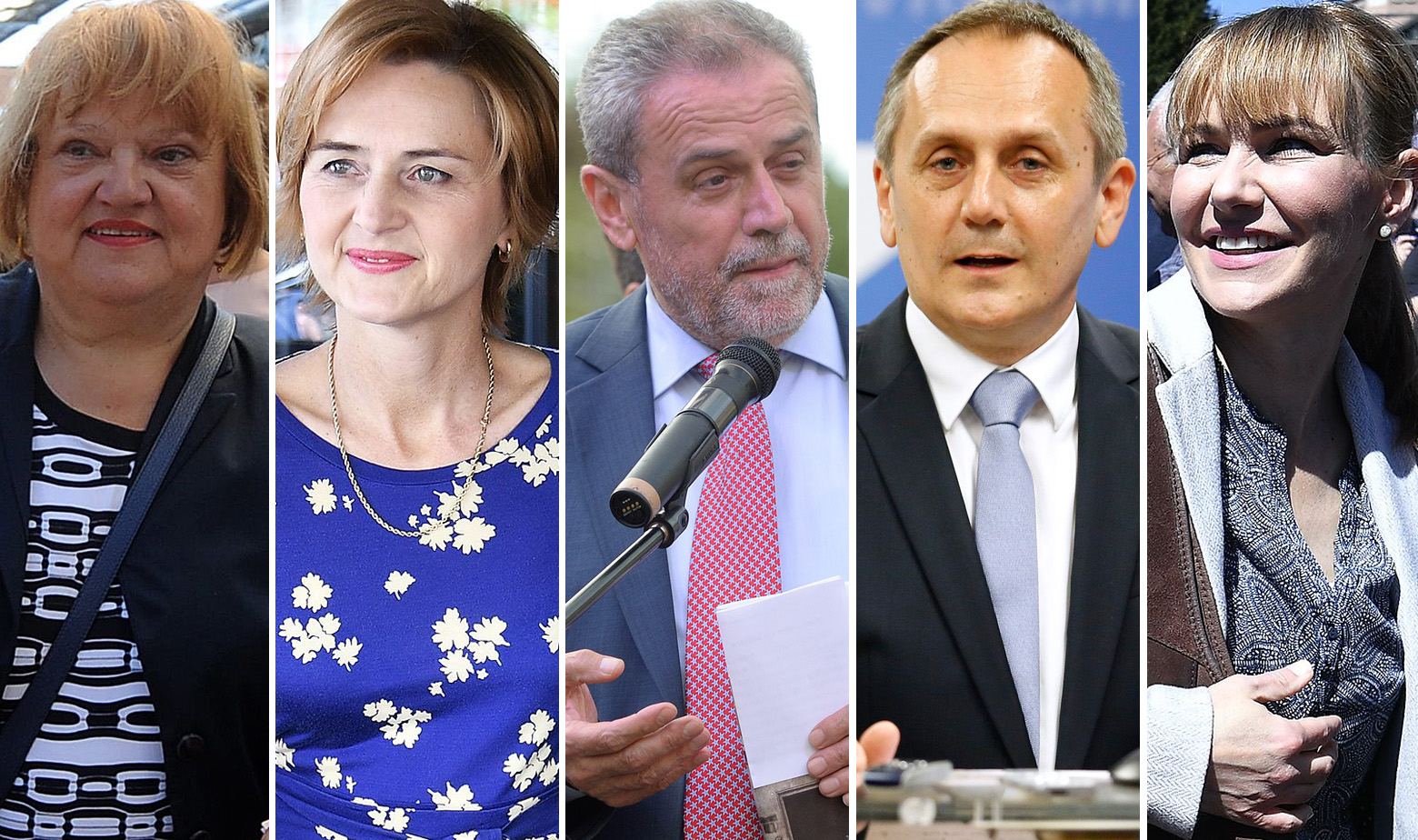 Anka Mrak Taritaš, Sandra Švaljek, Milan Bandić, Drago Prgomet i Bruna Esih 