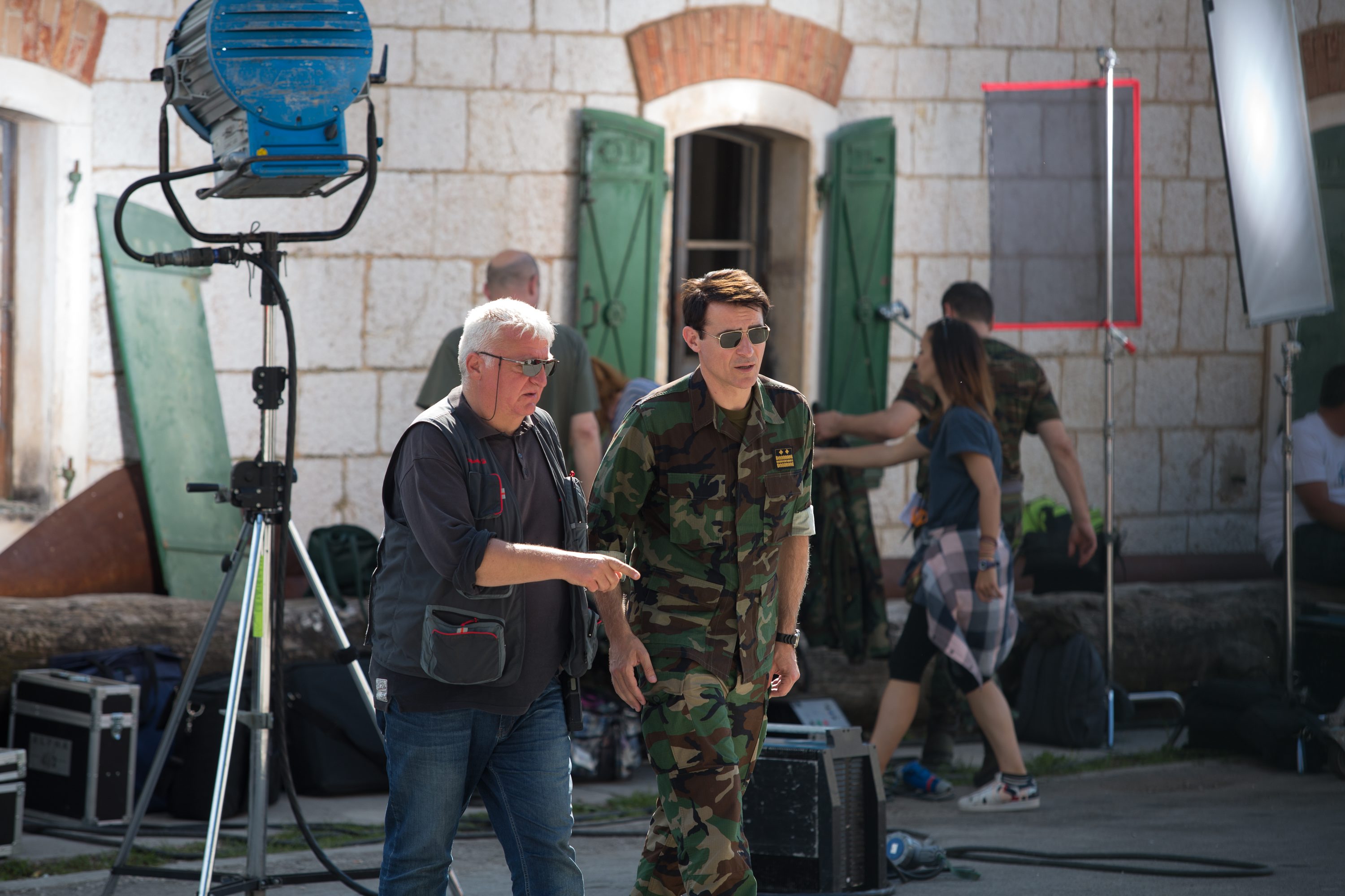 Goran Višnjić u Imotoskom na snimanju filma 'General'