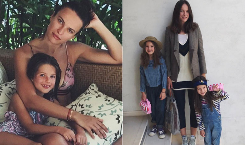 Ljupka Gojić Mikić sa kćerima