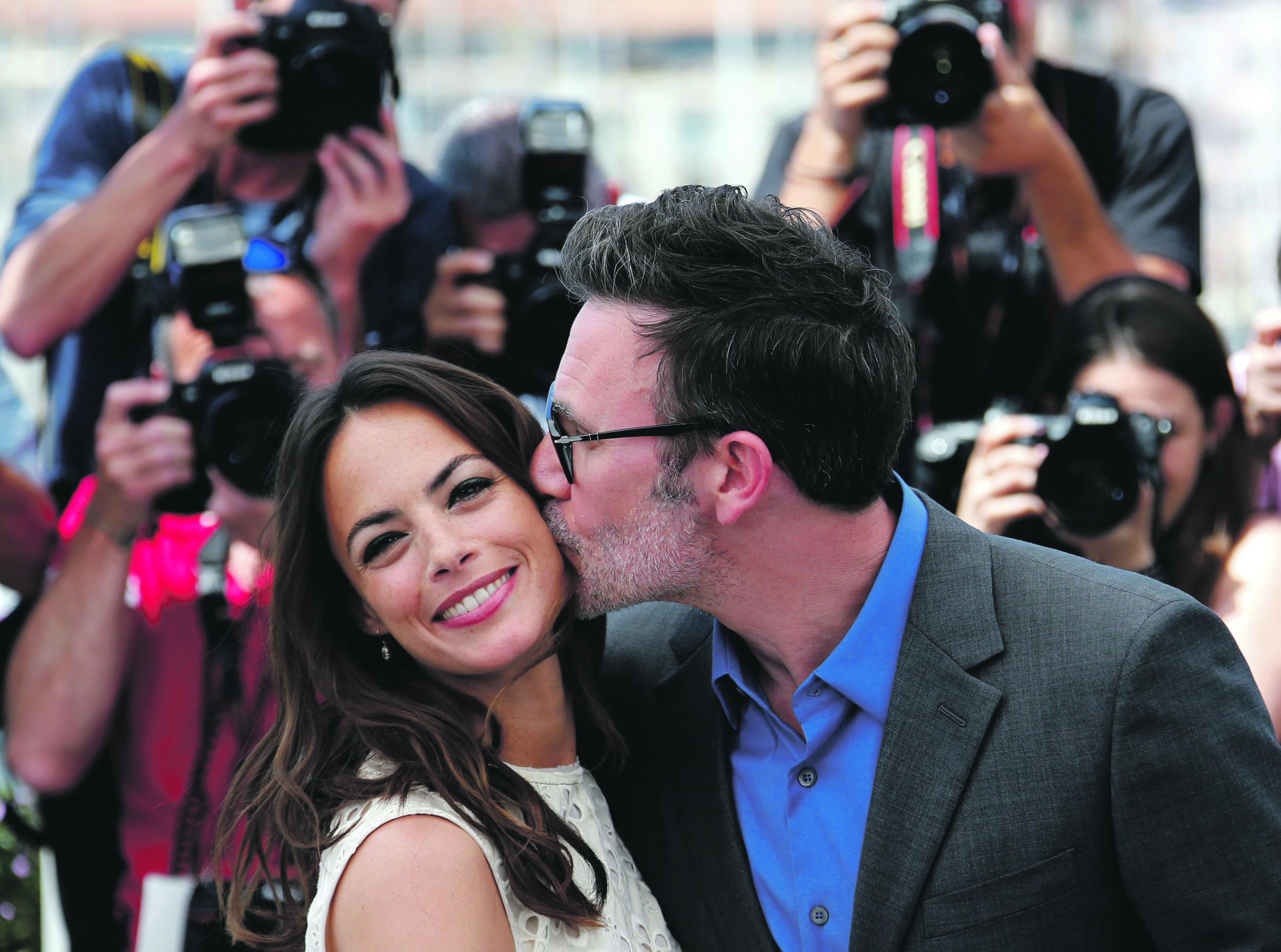 Berenice Bejo (lijevo) i Michel Hazanavicius (desno)