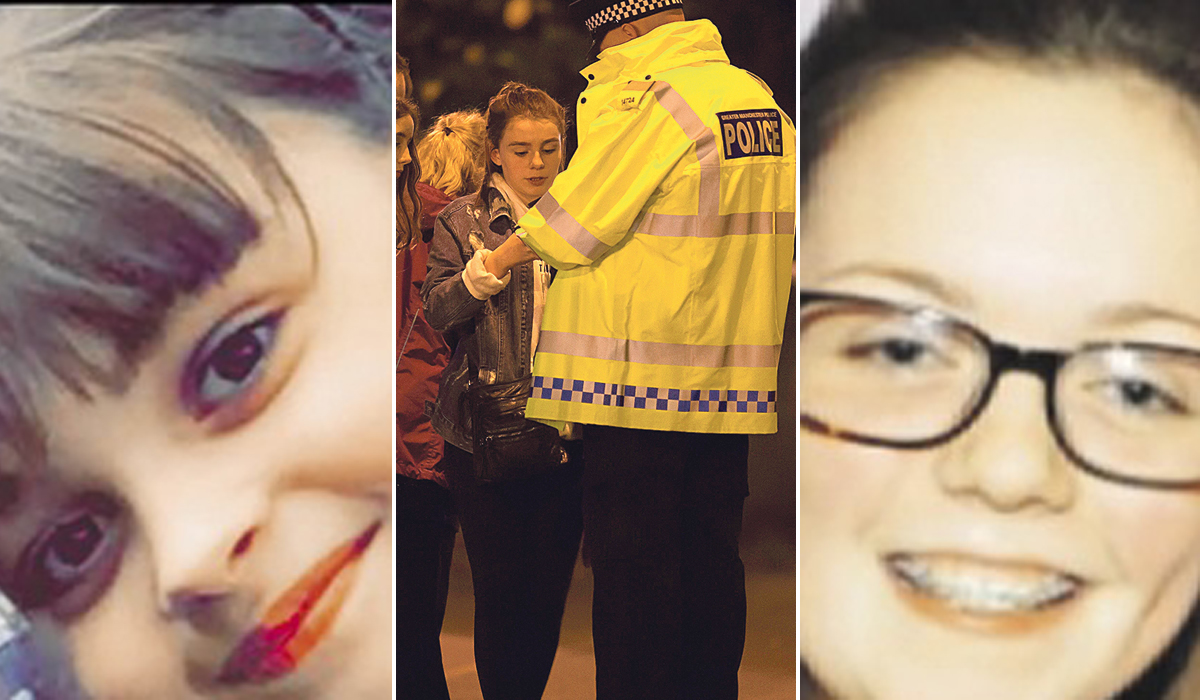 Lijevo: Saffie Rose Roussos (8), skroz desno: Georgina Callander (18)