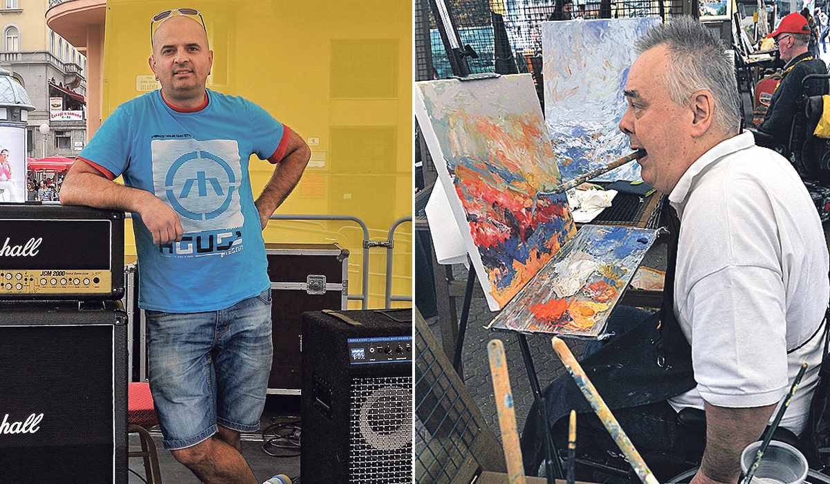 Nedeljko Feljan (lijevo), Benjamin Žnidaršić (desno)