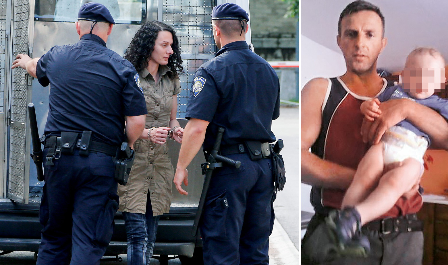 Privođenje Chiare Rojnić, ubijeni dječak Denis s ocem Rašidom Pašićem