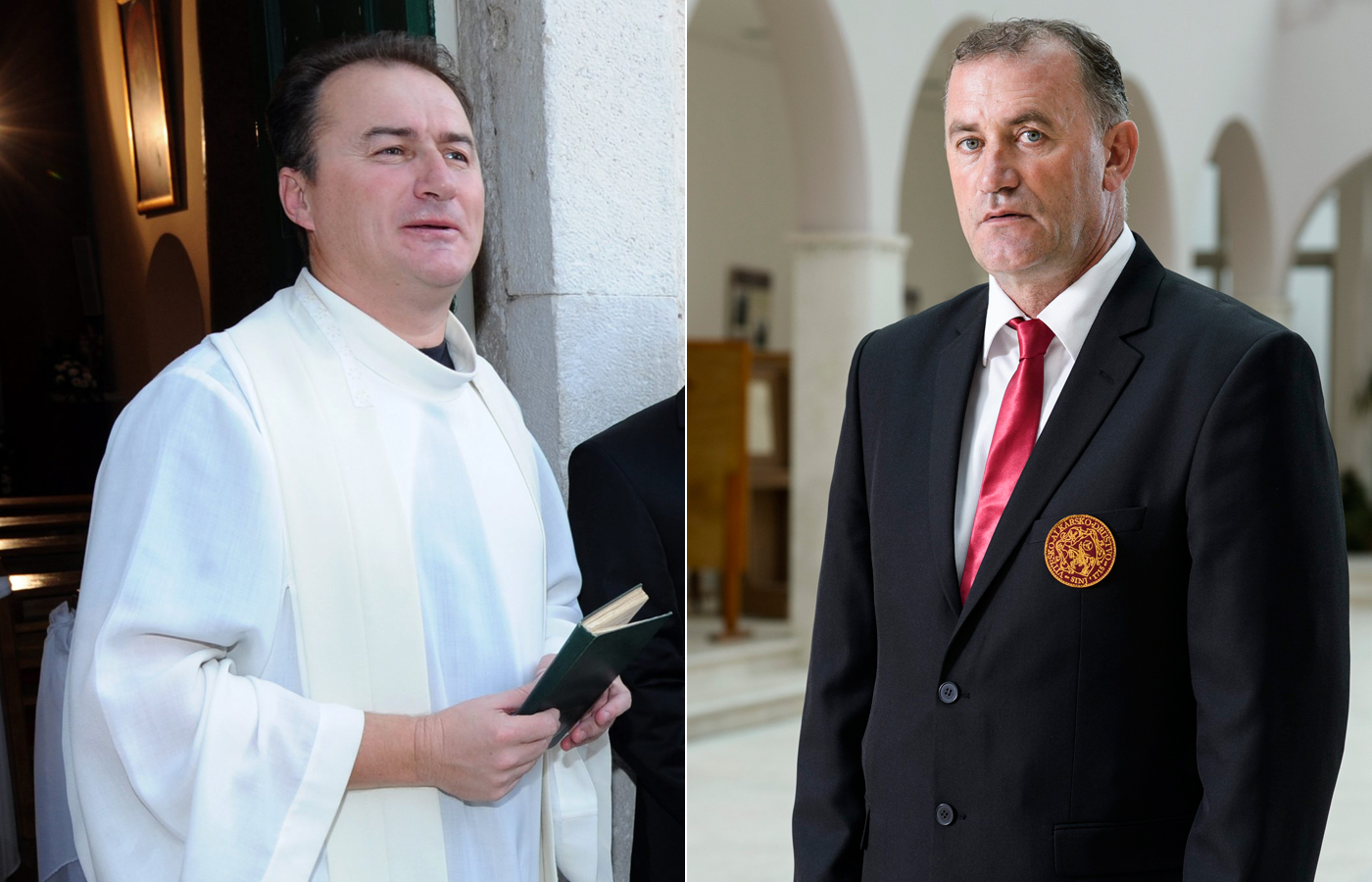 Fra Neven Pavlinušić i Dinko Bošnjak