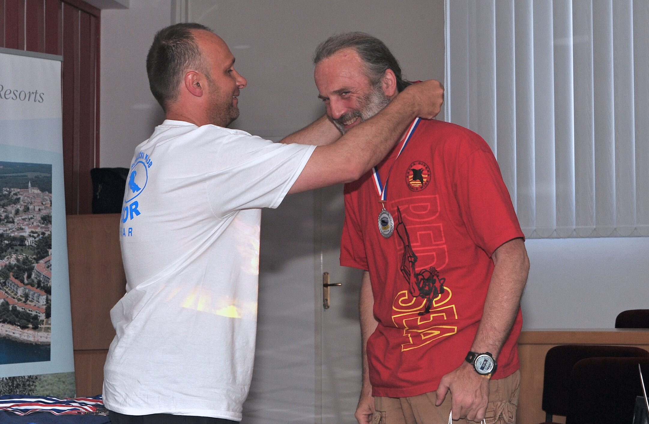 Uručenje medalje Srđanu Vrančiću