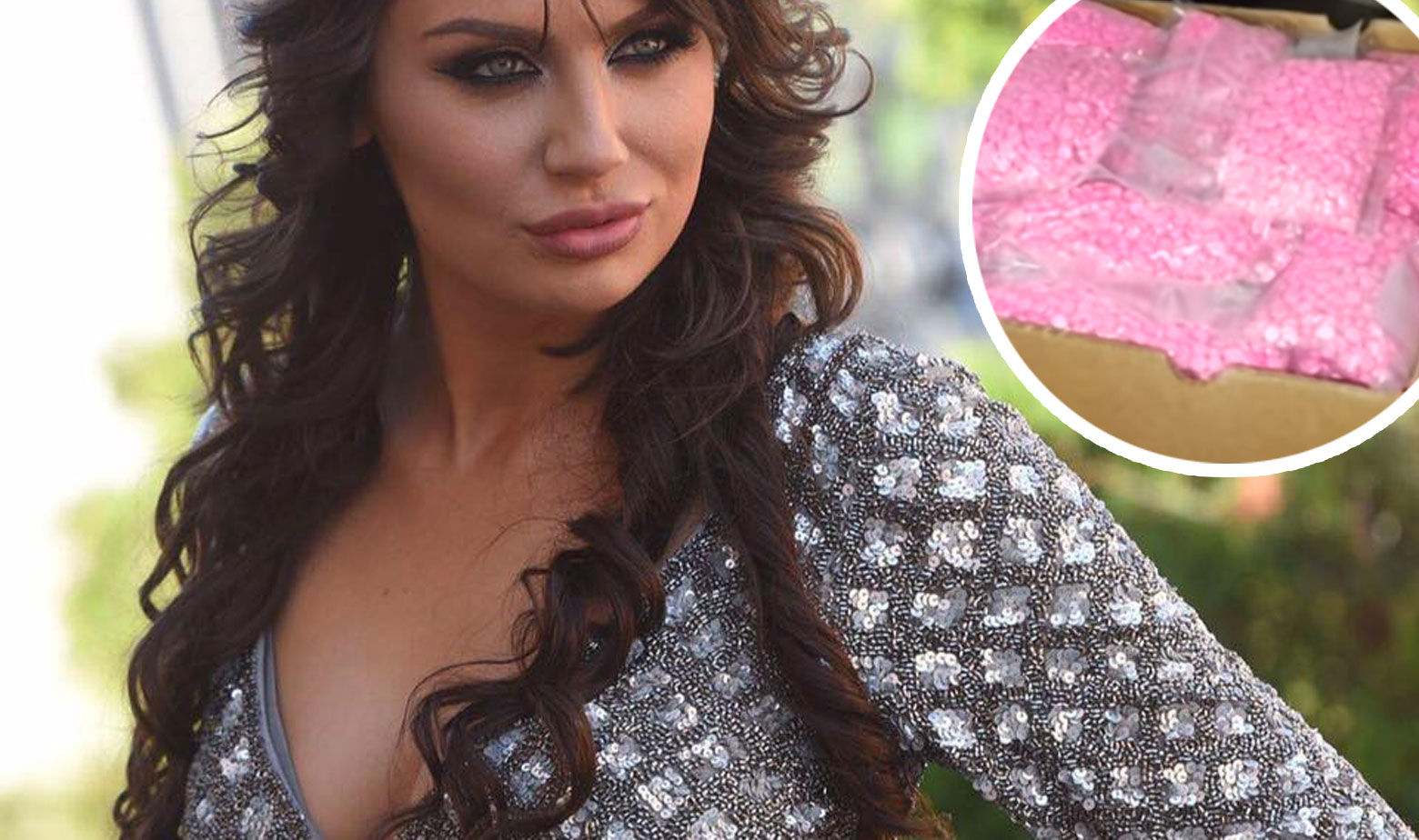 Tijana Stanković (U krugu: dio zaplijenjenih ecstasyja)