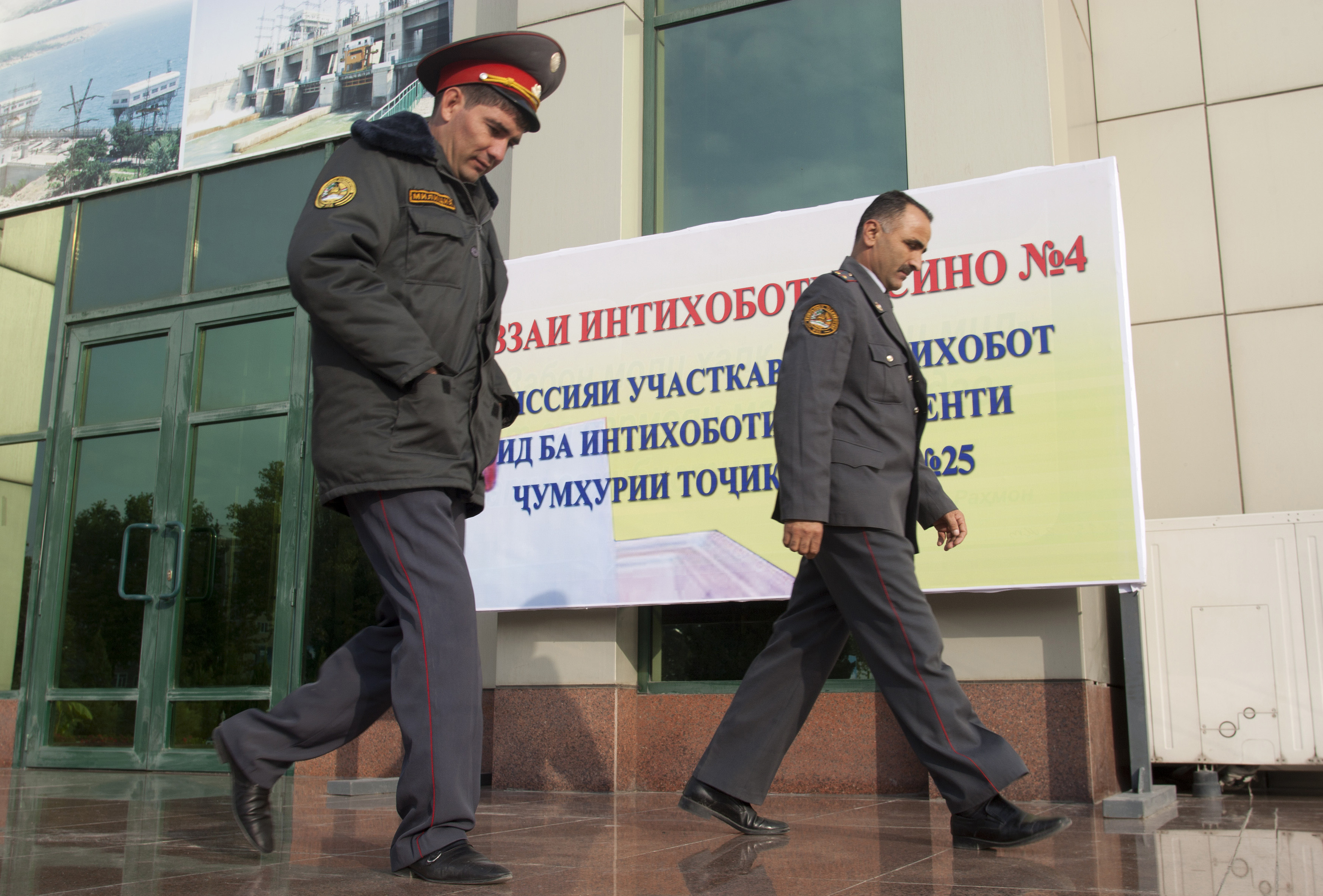 Arhivska fotografija: Policajci u glavnom gradu Tadžikistana, Dušanbeu