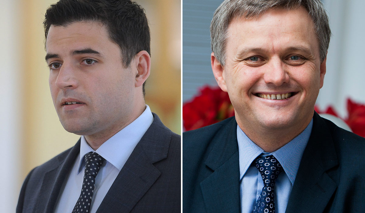 Davor Bernardić i Zvonimir Mršić