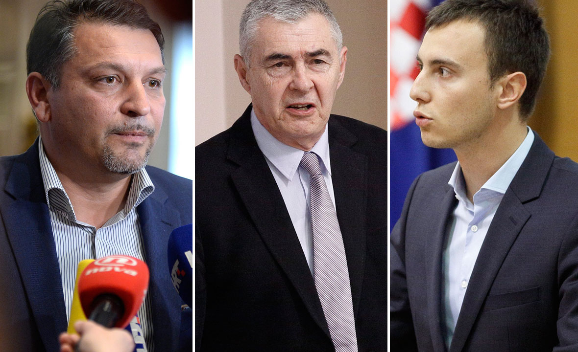 Željko Lacković, Željko Glasnović i Marin Škibola