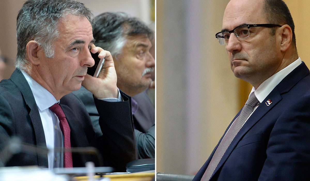 Milorad Pupovac i Milijan Brkić