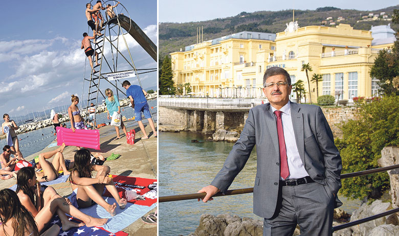 Gradonačelnik Opatije Ivo Dujmić tvrdi da je tema izvučena zbog predizbornog vremena te demantira da je imao veze s dodjelom koncesije tvrtki Marea njegove supruge Dajne Dujmić