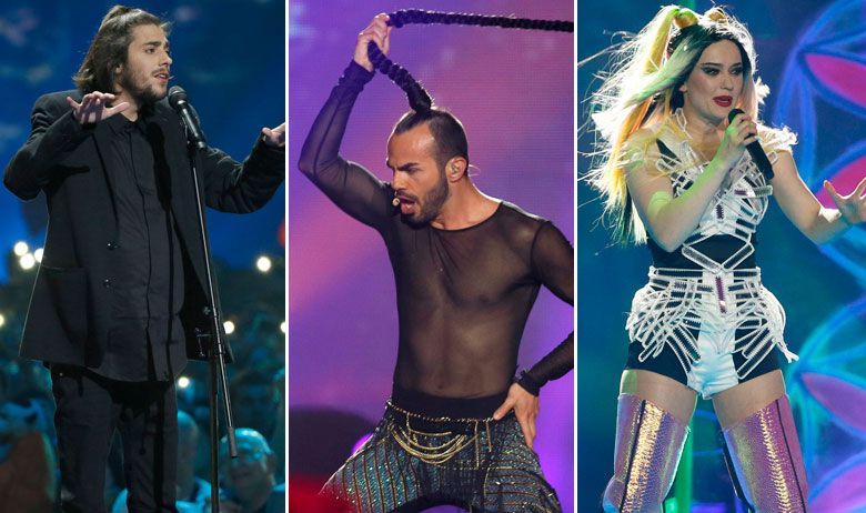 Salvador Sobral (Portugal), Slavko Kalezić (Crna Gora) i Triana Park (Latvija)