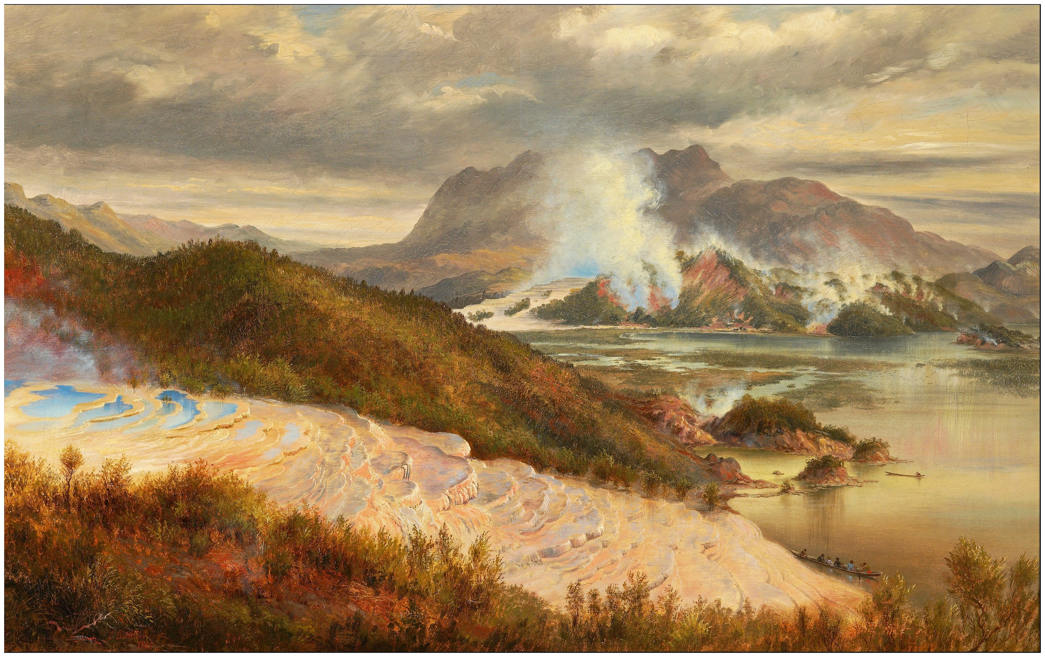 Ružičaste terase (1886), autor: Charles Blomfield