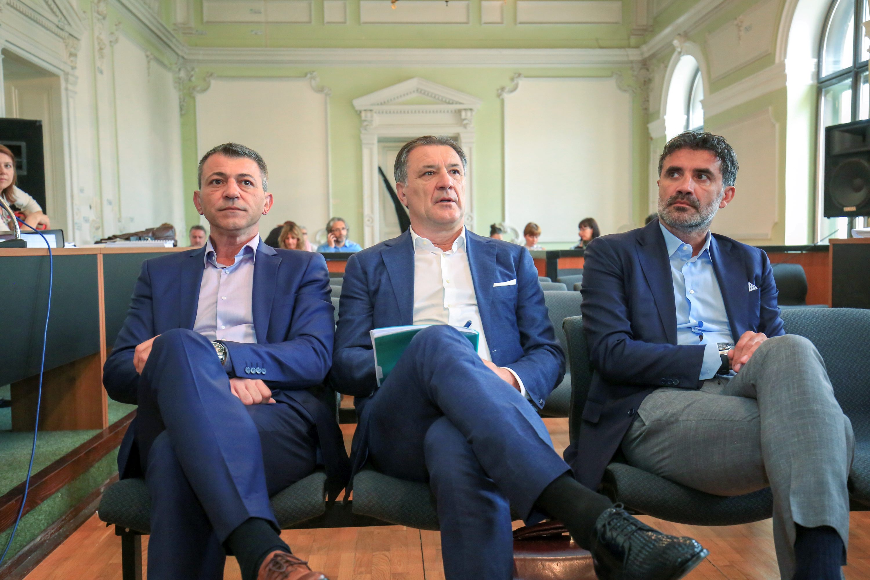 Milan Pernar, Zdravko Mamić i Zoran Mamić