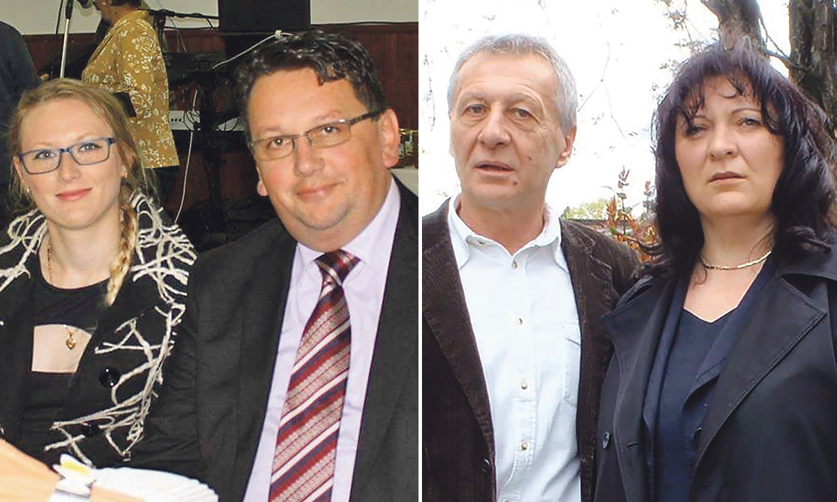 HDZ-ovac Mladen Levak (lijevo) vodit će Općinsko vijeće, a SDP-ovac Zdravko Brljek novi je načelnik općine