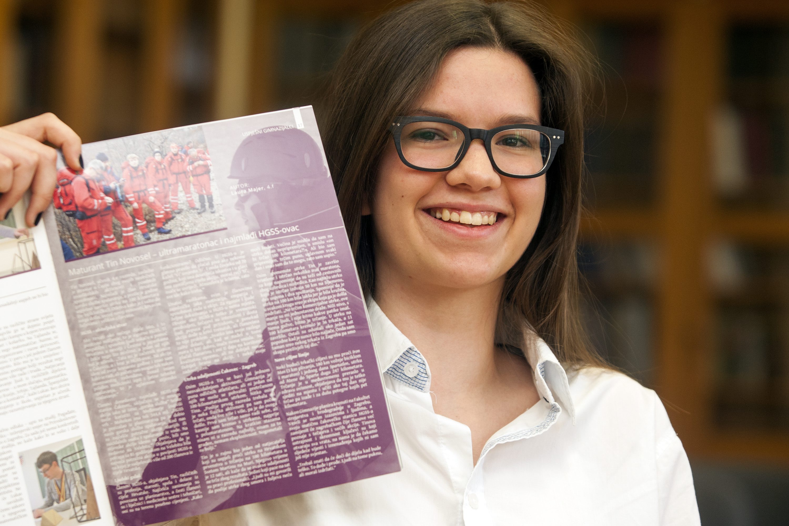 Laura Majer, nagrađena prošle godine u natječaju Jutarnjeg