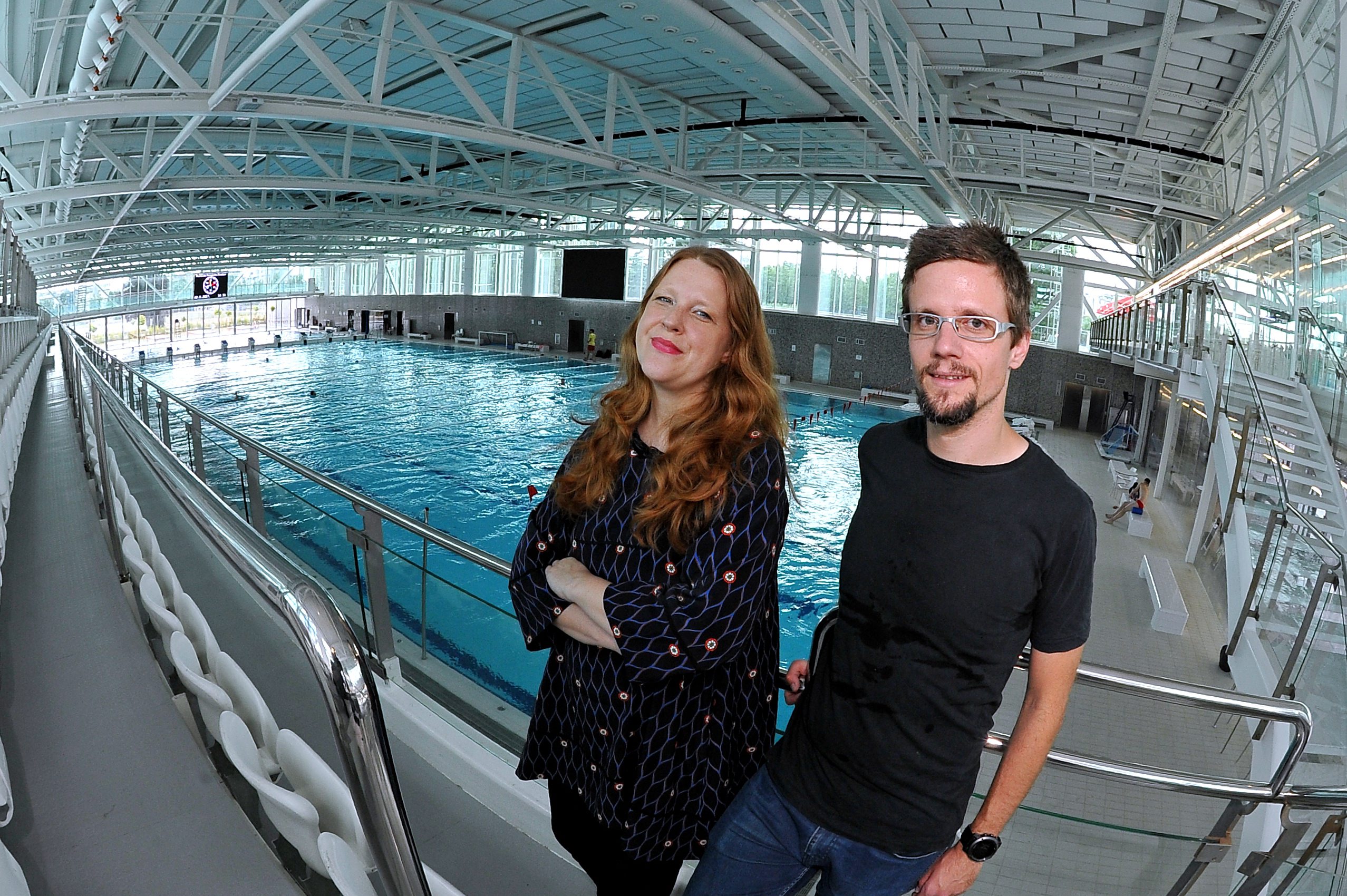 Vjera Bakić sa suprugom Matthiasom Kulstrunkom na Sveticama