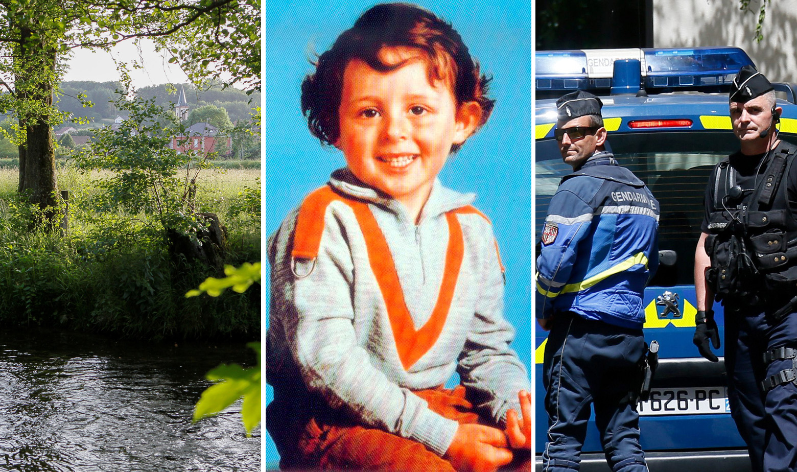 Obala rijeke Vologne u kojoj je pronađeno tijelo malog Gregoryja, ubijeni dječačić i uhićenje njegove pratete 