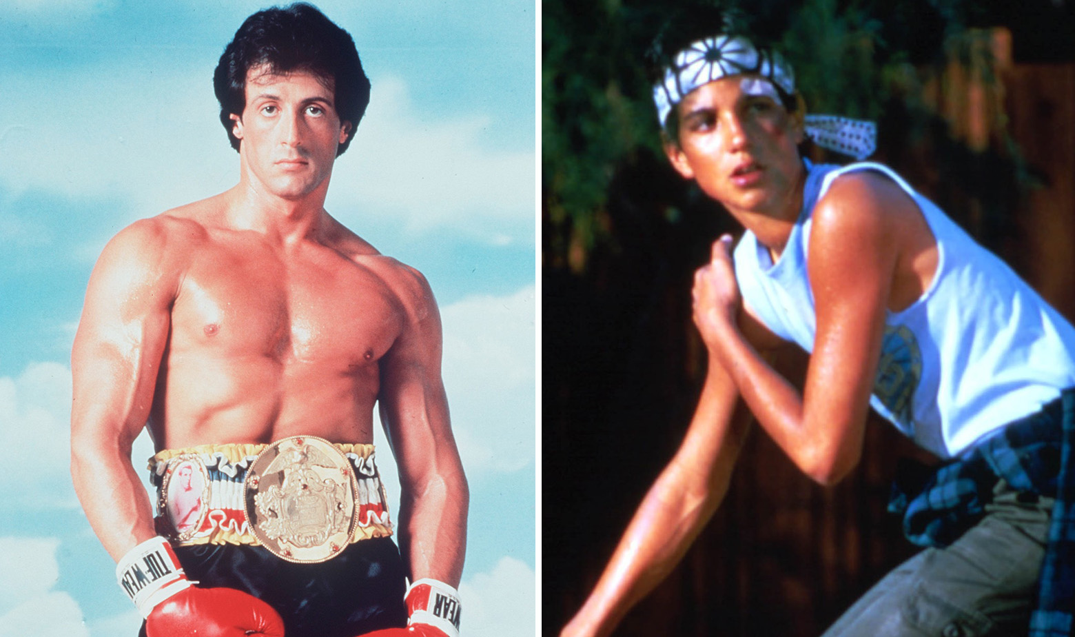 Karate Kid i Rocky