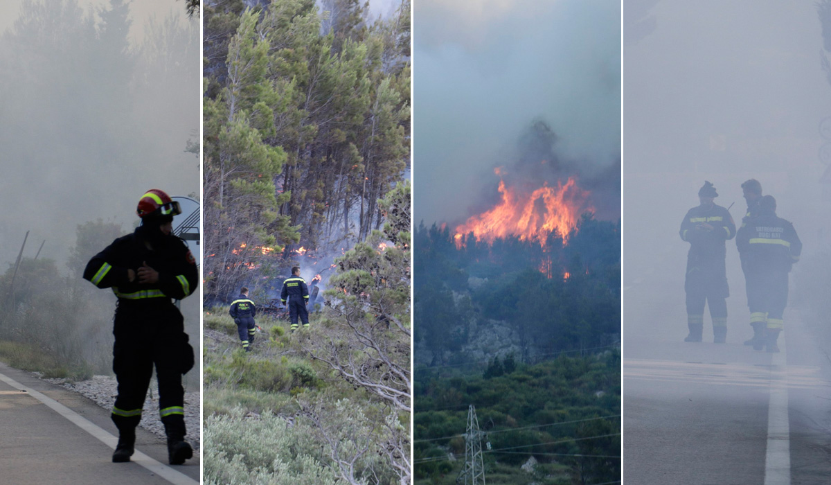 Požar Makarska