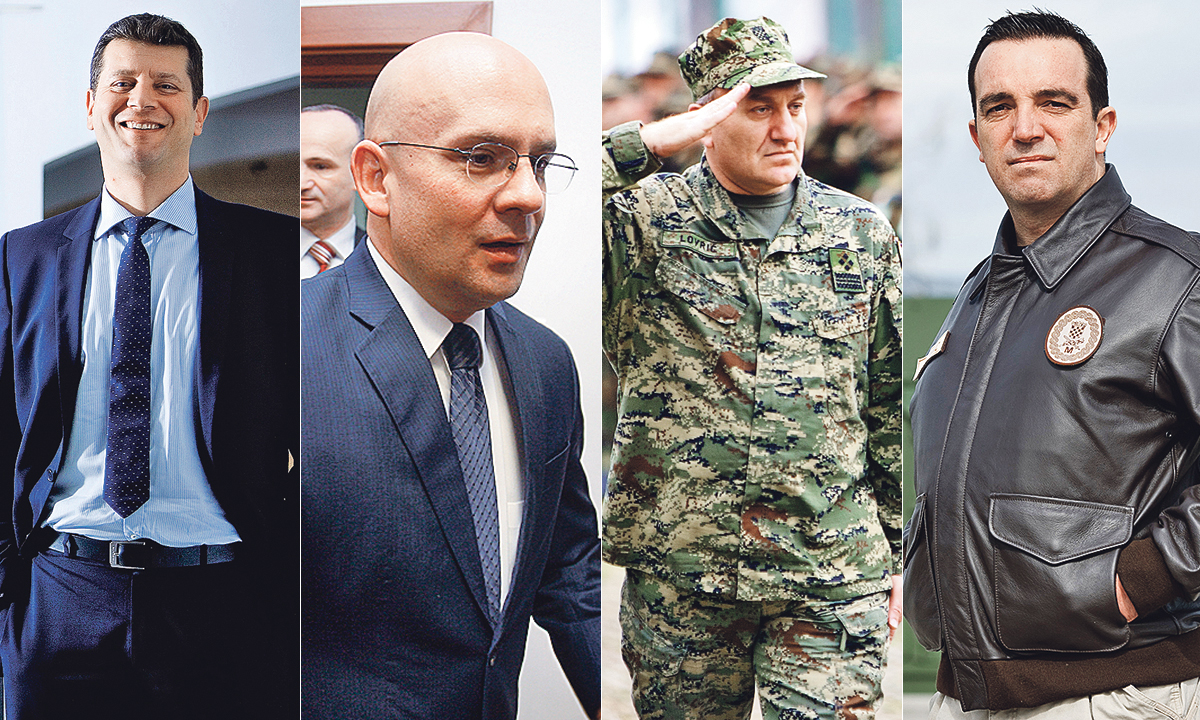 Na fotografiji: Jasen Mesić, Pjer Šimunović, Drago Lovrić i Josip Buljević