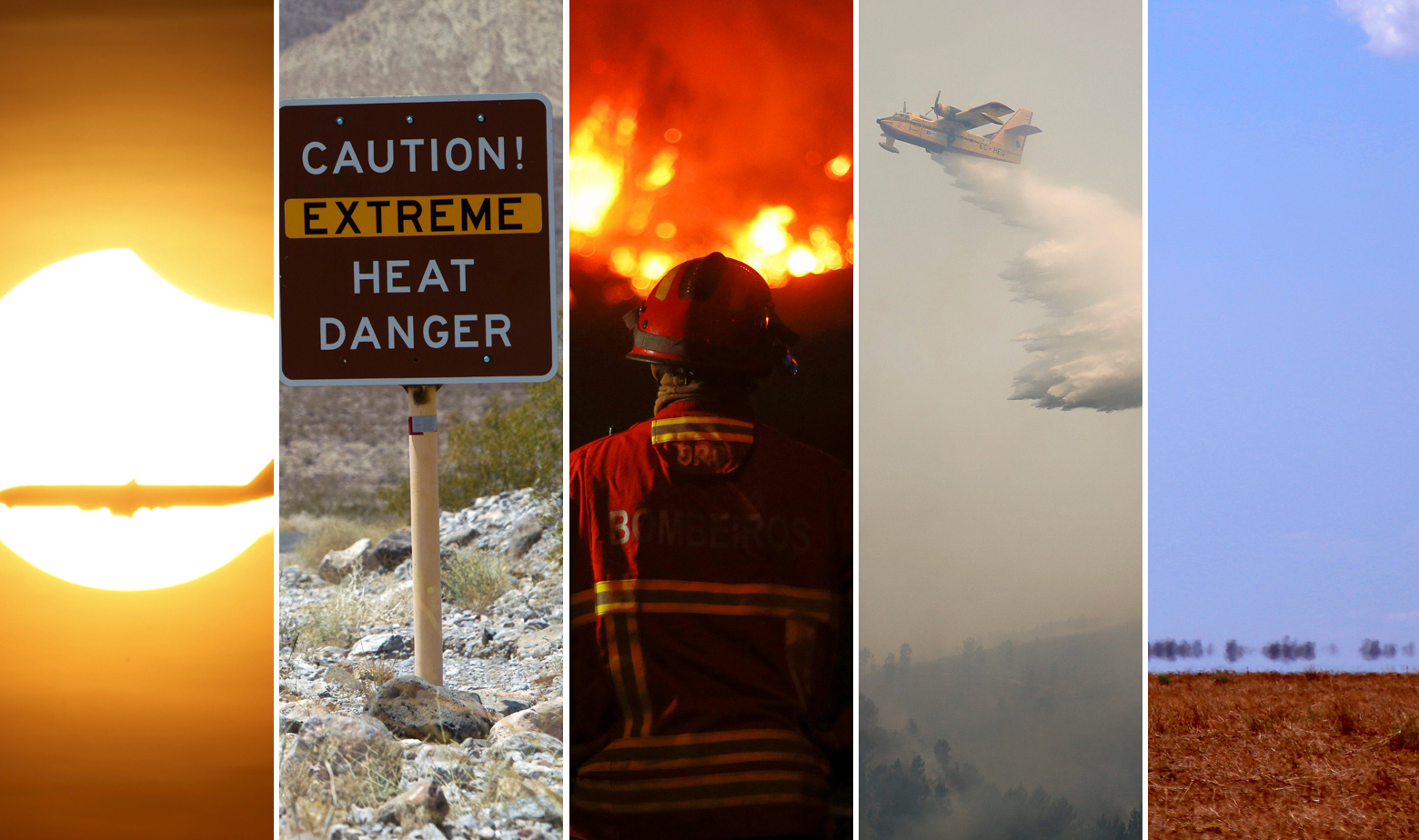 Svijet su poharale velike vrućine, zbog kojih bijesne šumski požari, otkazauju se letovi ili čak topi beton 
