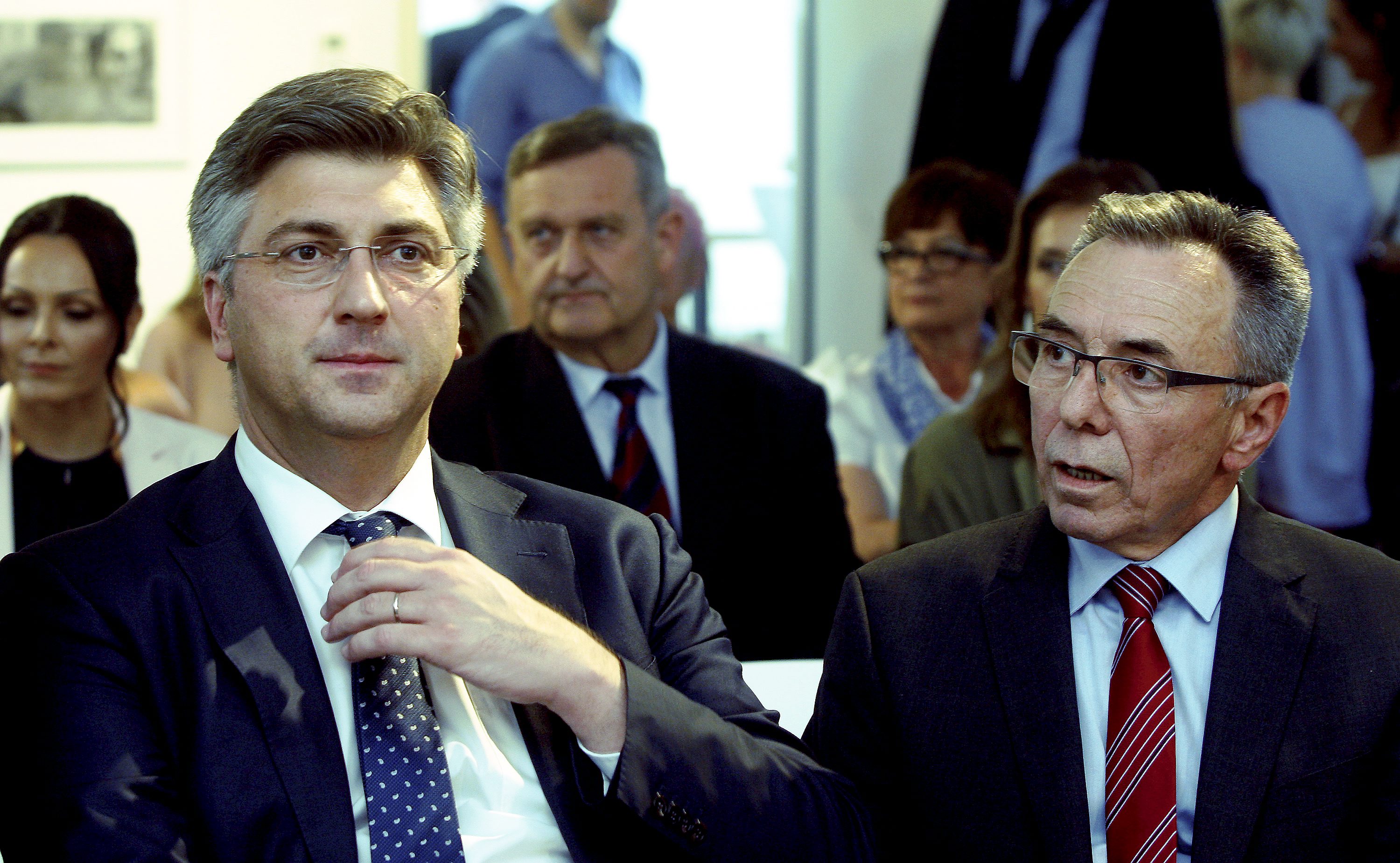 Andrej Plenković i Milorad Batinić