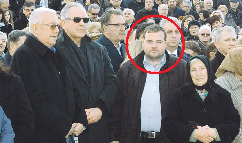 Bivši premijer Ivo Sanader i Šimo Žilić na sprovodu bivšeg šefa HSS-a Josipa Friščića